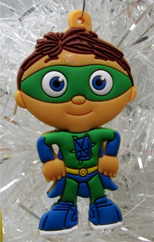 Super why whyatt ornament - super,